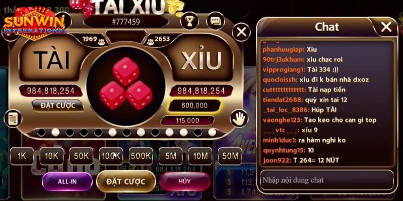 Điều kiện nạp tài xỉu tại cổng game Sunwin